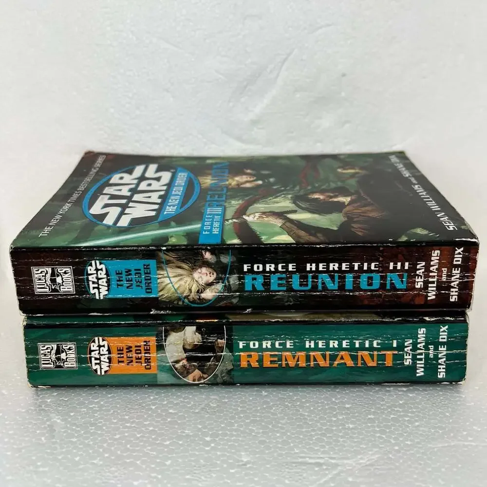 Star Wars | The New Jedi Order - 2003 Force Heretic 1 & 3 by Sean Williams